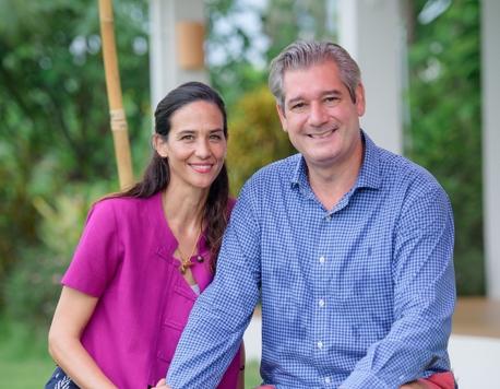 Stéphanie Loup and Alexandre des Arts