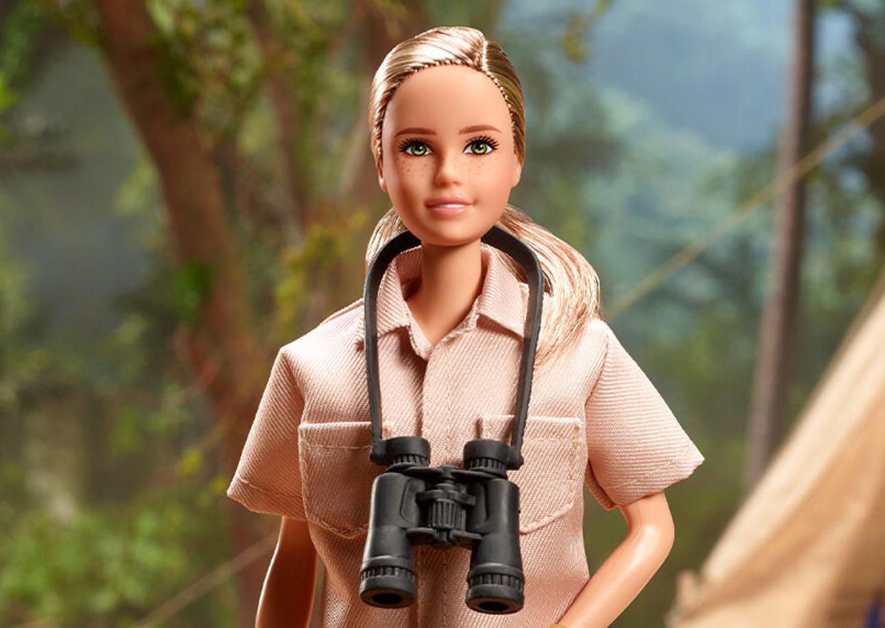 Jane Goodall gets her own Barbie made from Recycled Plastics