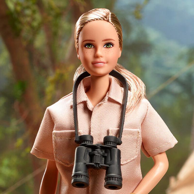 Jane Goodall gets her own Barbie made from Recycled Plastics