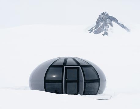 Off the Grid: Space-Inspired Glamping Pods in Antarctica