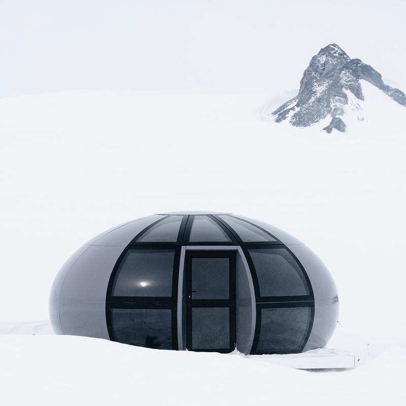 Off the Grid: Space-Inspired Glamping Pods in Antarctica