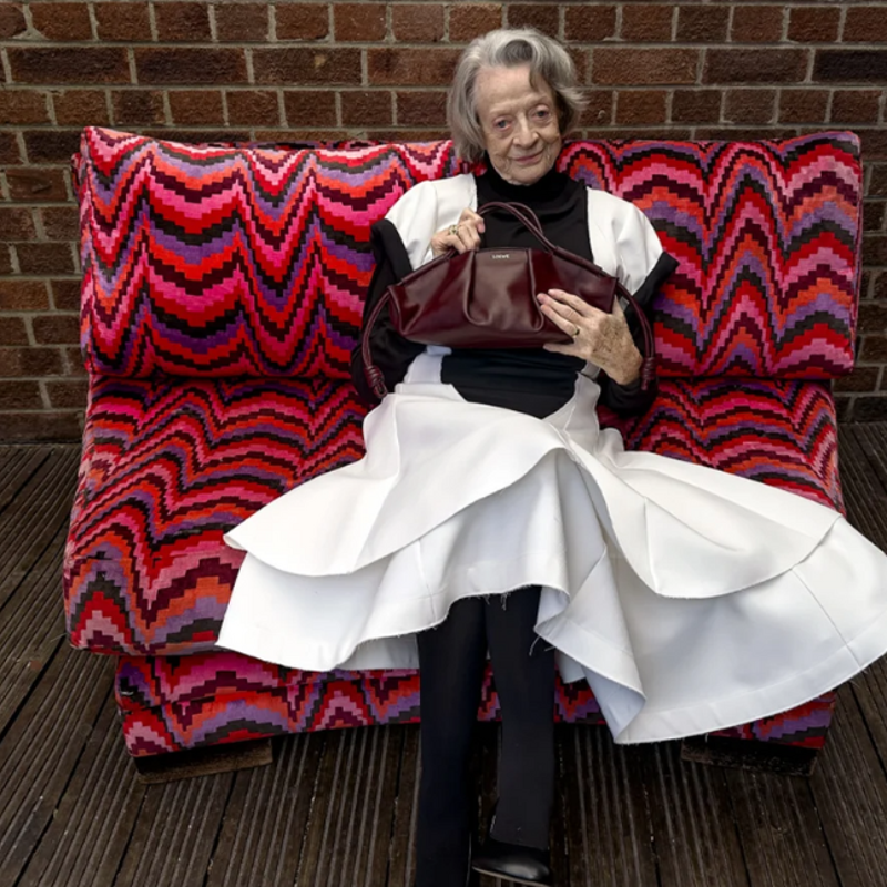 Maggie Smith at 88: The Timeless Grace of Loewe’s New Spring/Summer 2024 Campaign