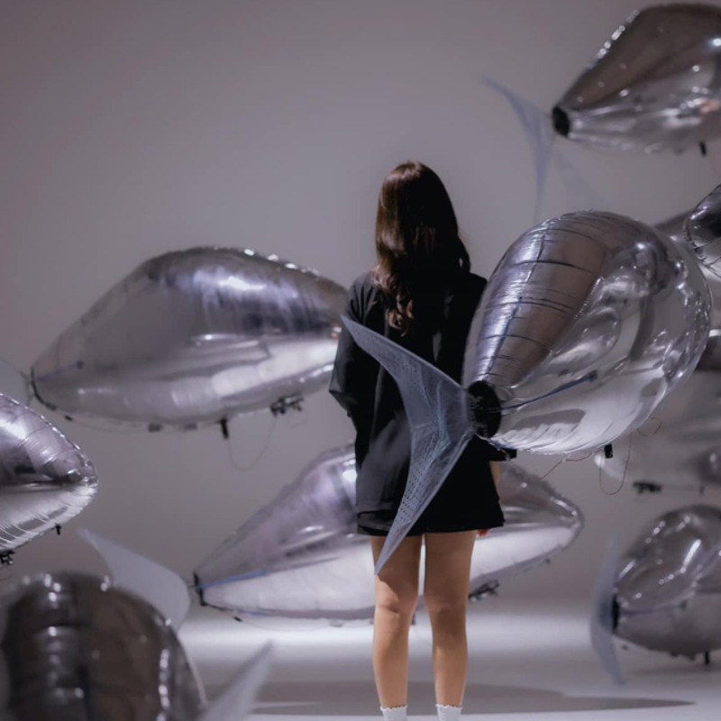 AI in Art: “FLOCK OF… Discover the Supernatural Nature of Floating Fish” Exhibition by bit studio between 5 August – 15 September 2023