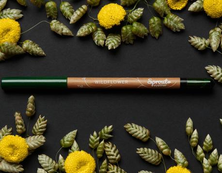 The World’s First Plantable Eyeliner Turns Into Wildflowers