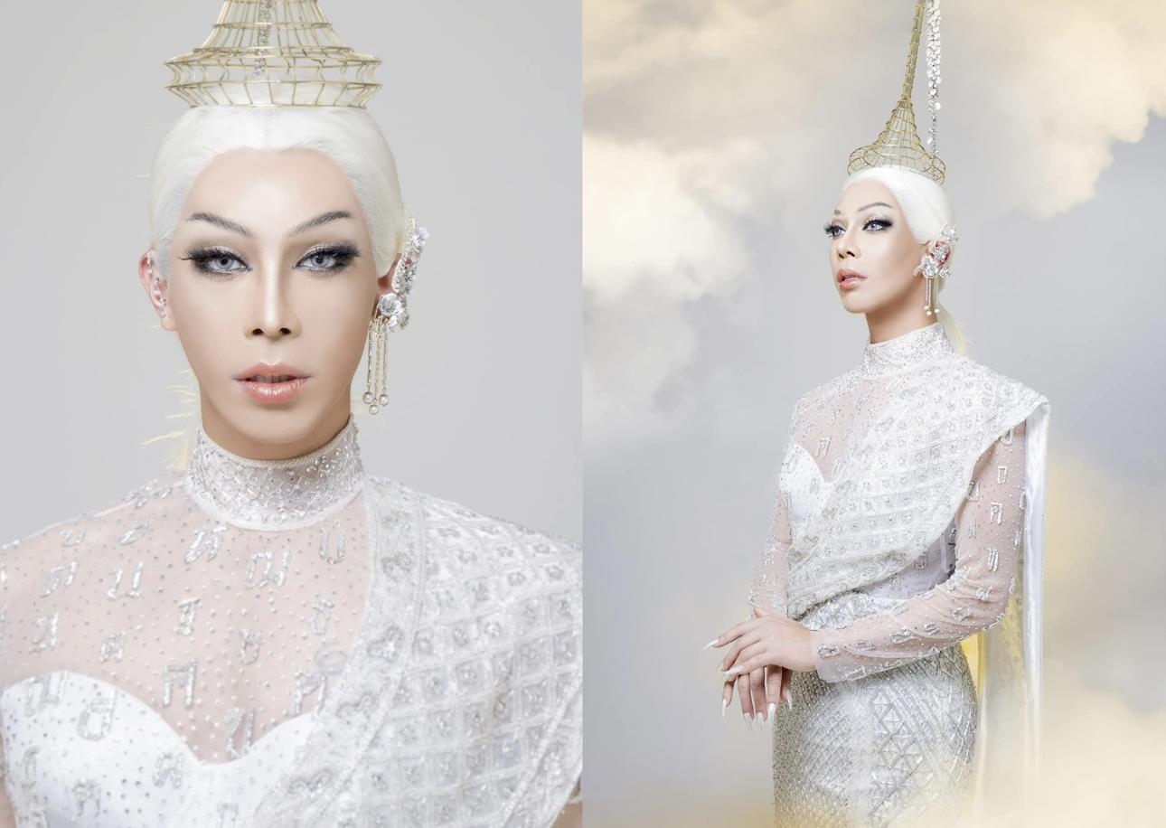 A Closer Look at Pangina Heals’ Thai Dress on RuPaul’s