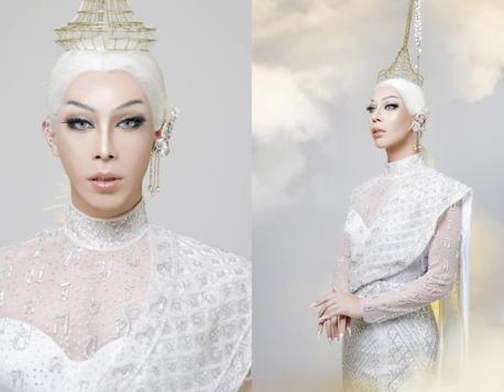 A Closer Look at Pangina Heals’ Thai Dress on RuPaul’s