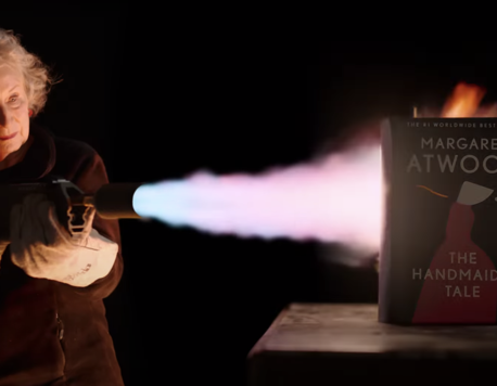 Margaret Atwood, a Flamethrower, and an Unburnable Book.