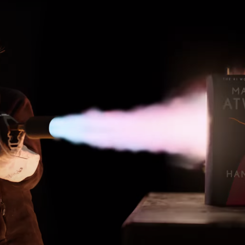 Margaret Atwood, a Flamethrower, and an Unburnable Book.