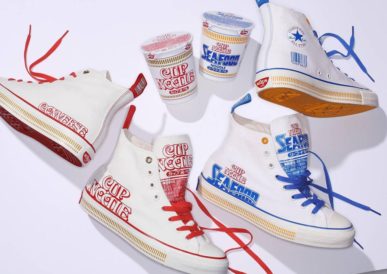 The Nissin Cup Noodle partners with Converse