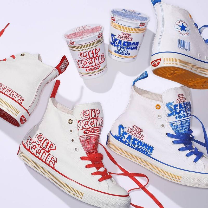 The Nissin Cup Noodle partners with Converse