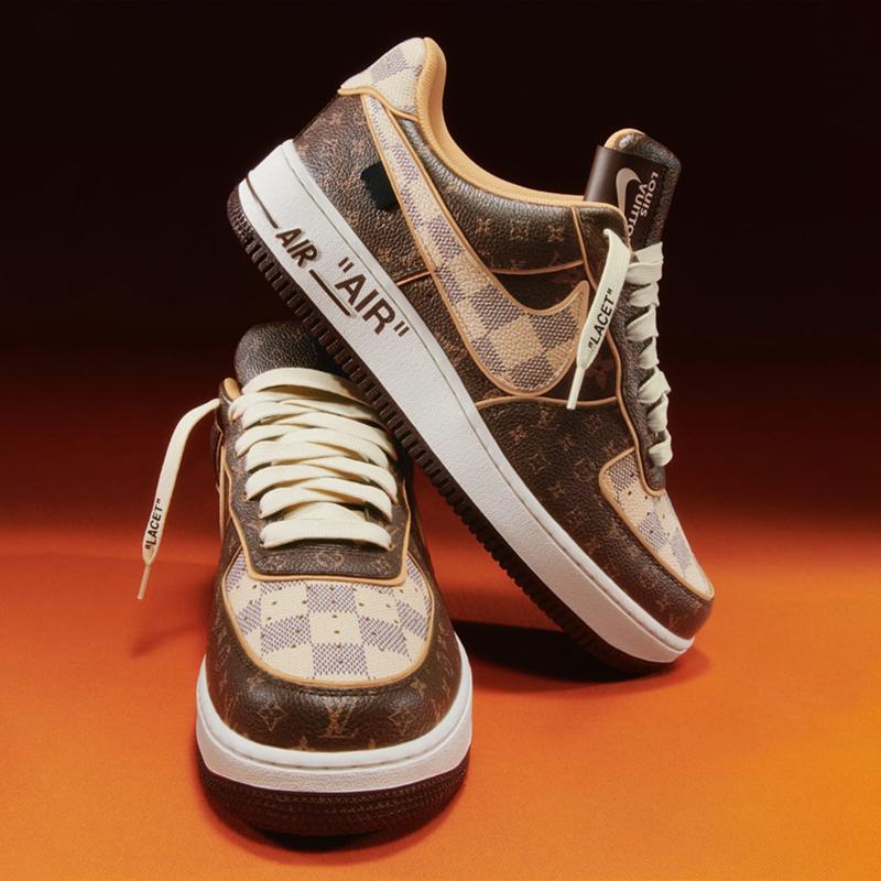 A Look At The Louis Vuitton x Nike Air Force 1 Designed By Virgil Abloh