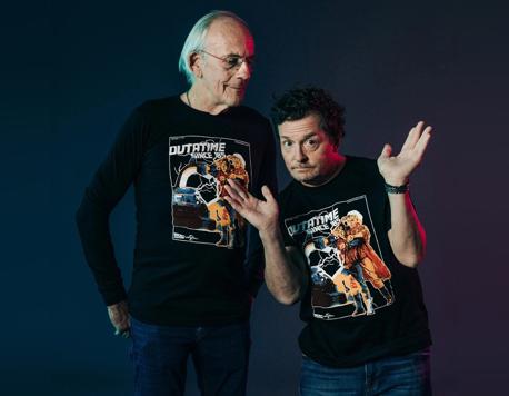 Great Scott! Michael J. Fox and Christopher Lloyd Launch ‘Back to the Future’ Merch