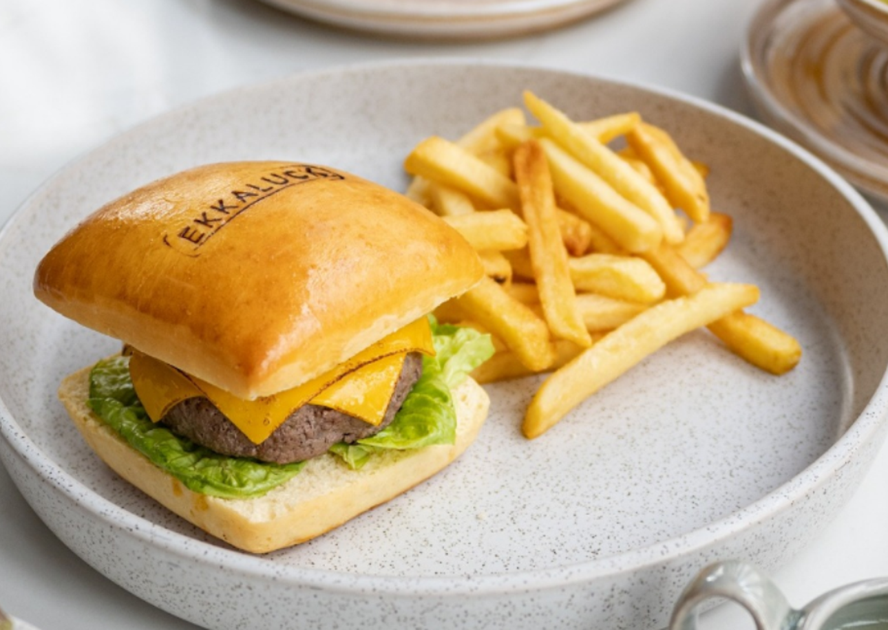 Dressing Up American Cuisine: Burgers and Fries in a Bow Tie?