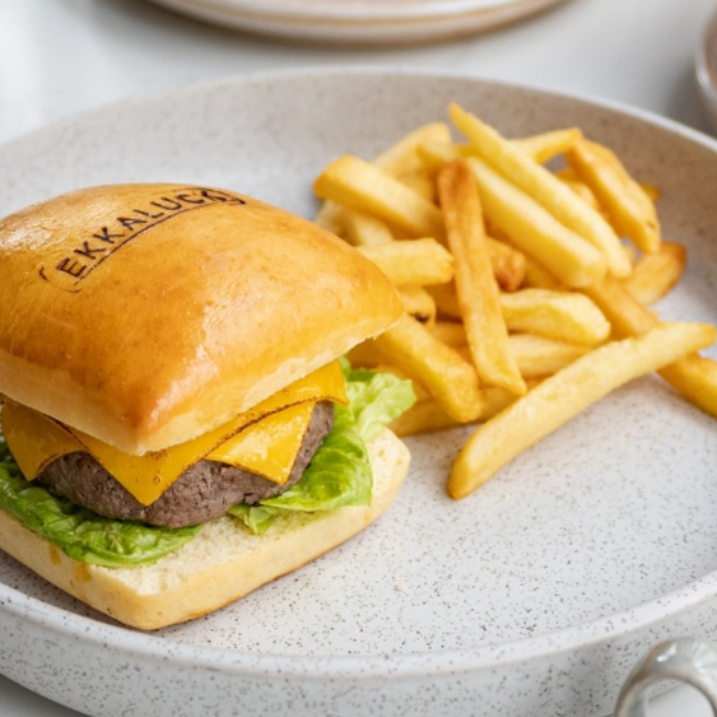 Dressing Up American Cuisine: Burgers and Fries in a Bow Tie?