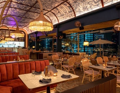 Pastel Rooftop Bar & Mediterranean Dining