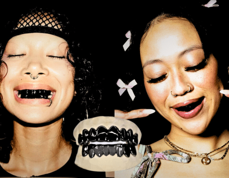 Black Grills: Homage to the Asian Tradition of Blackened Teeth, Once a Mark of High Status