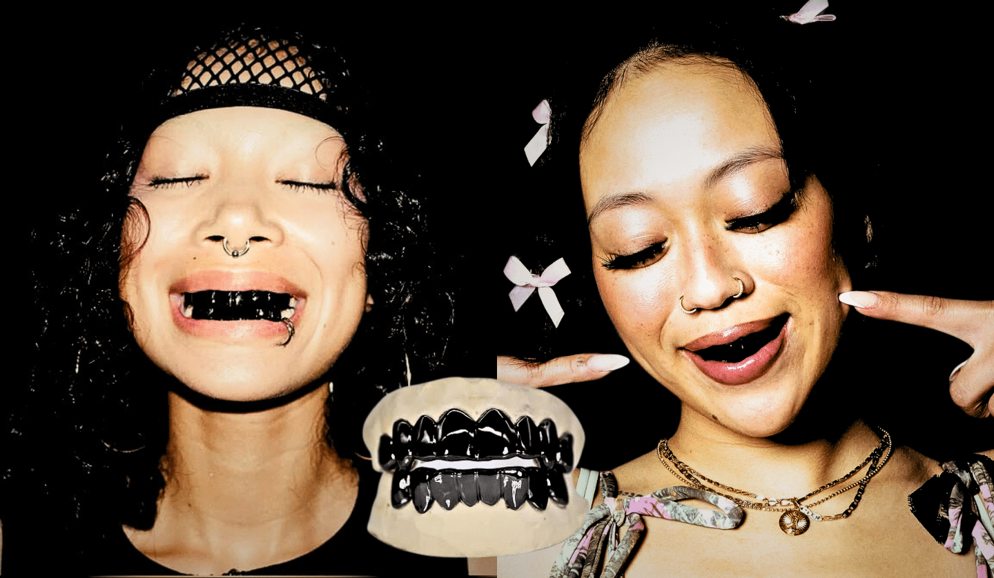 Black Grills: Homage to the Asian Tradition of Blackened Teeth, Once a Mark of High Status